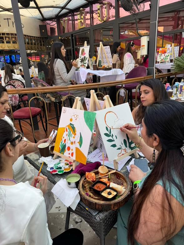 Inside an Art Workshop: A Step-by-Step Look at What Employees Experience